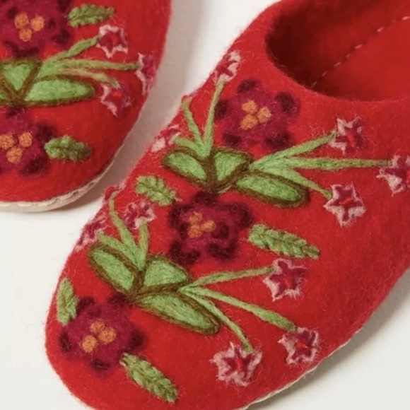 Anthropologie Shoes Anthropologie Wool Felted Slippers Secret